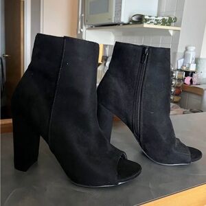 Open Toe Booties